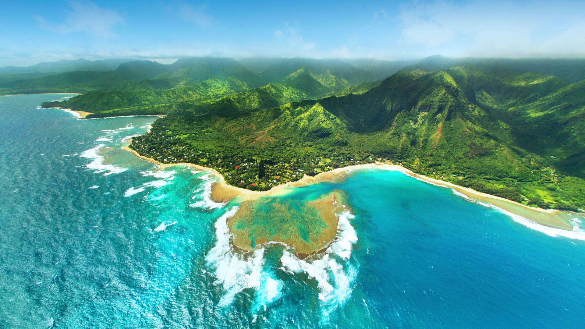 The coast of Hawaii