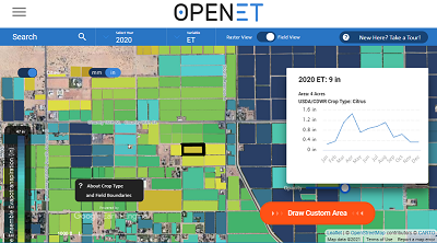 OpenET Citrus Data