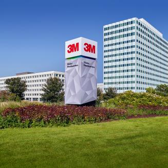 Outside the 3M headquarters