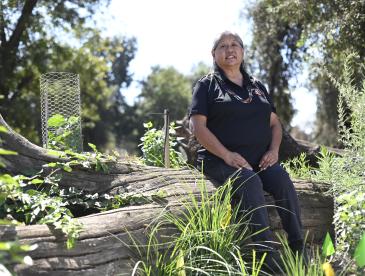 Wukchumni tribal chairperson and CEO Darlene Franco.